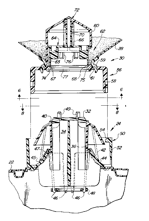 A single figure which represents the drawing illustrating the invention.